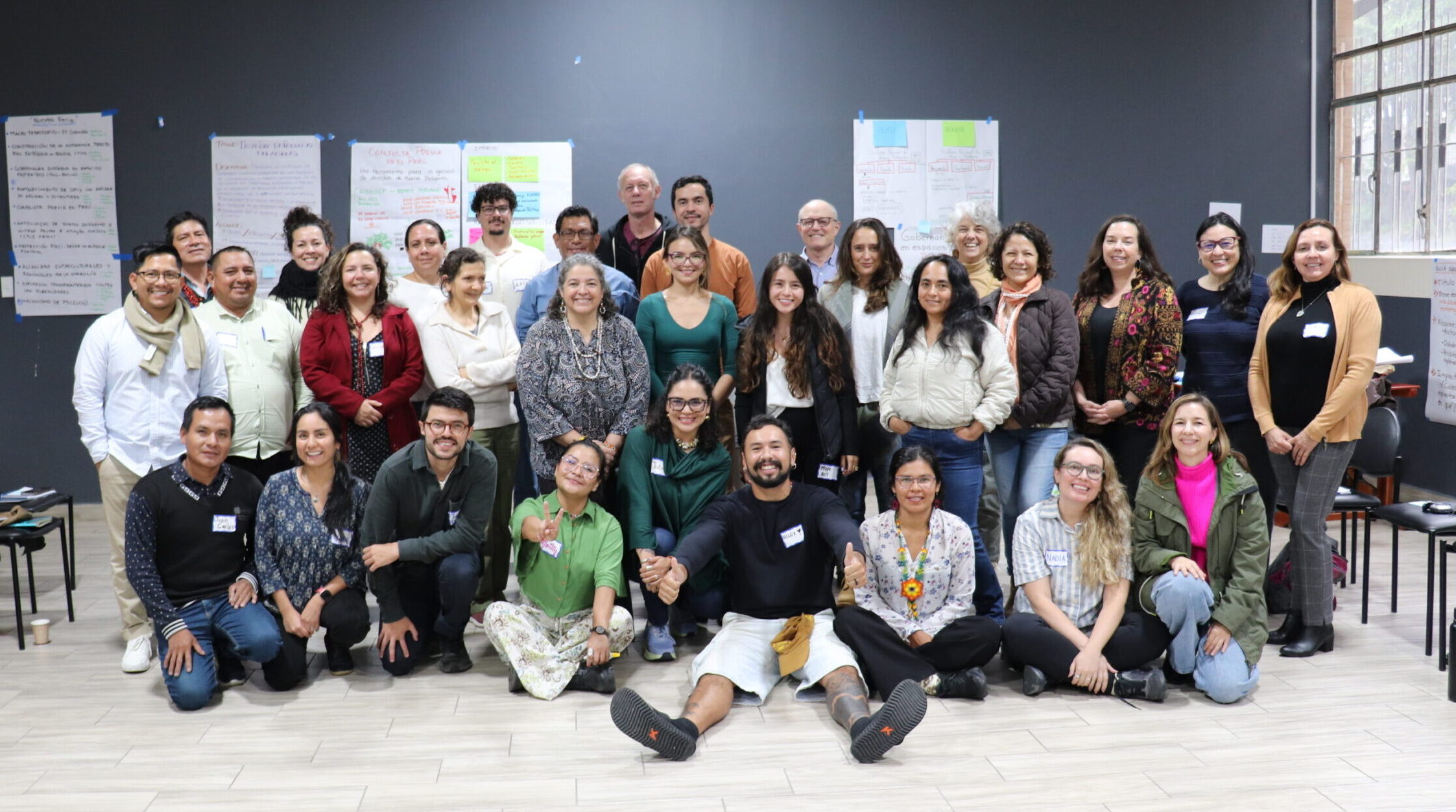 workshop participants group picture